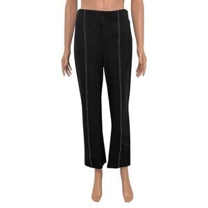 Anthropologie medium The Essential crop flare ankle pant P3 3546